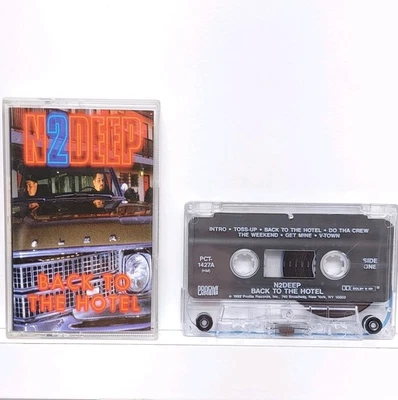 N2DEEP Back To The Hotel Cassete Tape Full Album 1992 Hip Hop Profile TESTED - Image 1 of 4