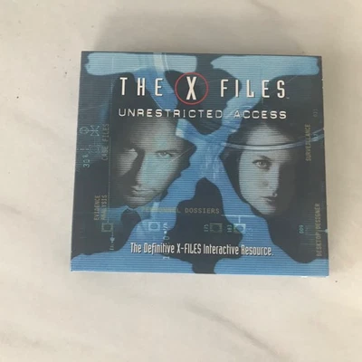 The X-Files Unrestricted Access 👽 PC CD-ROM Interactive Resource 🛸 Windows 95 - Image 1 of 4