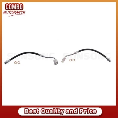 Rear Left & Right Brake Hydraulic Hose for 2011 2012 2013 2014 Dodge Durango - Image 1 of 4