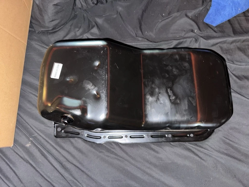 1992 GMC Sonoma 4.3l panela de óleo do motor 4x2 panela de óleo do motor peça OEM - Imagem 1 de 4