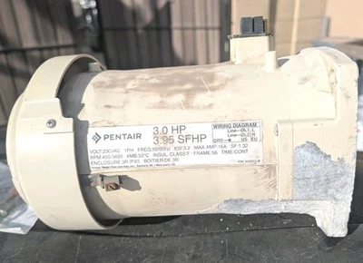 Pentair IntelliFlo VSF 350305S 011056 3HP Variable Speed Pool Pump Motor only - Image 1 of 4