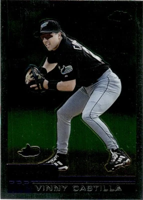 2000 Topps Chrome Vinny Castilla Tampa Bay Devil Rays #382 - Image 1 of 2