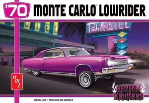 AMT Kustom Kruisers 1970 Monte Carlo Lowrider 1:25 Scale Plastic Model Kit 1458 - Picture 1 of 1