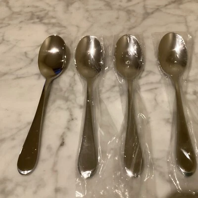 ONEIDA ICARUS TEASPOONS, set of 4, stainless, 6" Glossy - Image 1 of 4