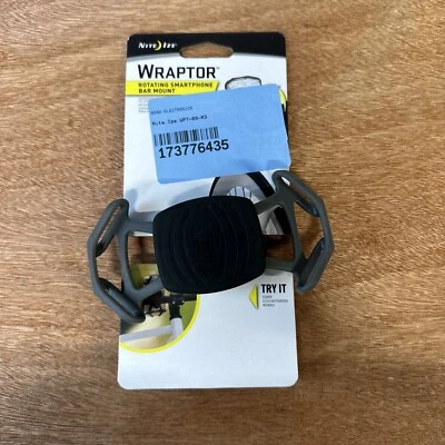 Nite Ize Wraptor Rotating Smartphone Bar Mount - Gray - Image 1 of 2