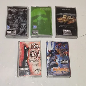 Limp Bizkit - Lot 5x - original indonesia Cassettes tapes - Picture 1 of 12