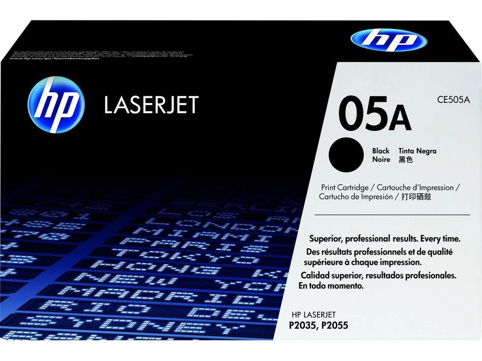HP 05A Black LaserJet Toner Cartridge for P2035 / P2055 Printer