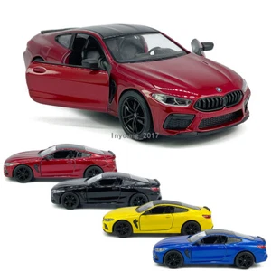 1:38 2-Door BMW M8 Competition 2019 Model Car Diecast Toy Cars Metal Vehicles - Picture 1 of 28