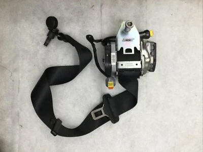 Retractor de cinturón de seguridad negro del lado izquierdo del conductor Porsche Cayman 2014-19 Foto 1 de 2