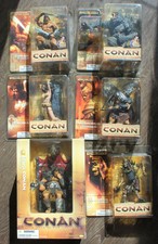 Mcfarlane CONAN Series 2 FULL SET Lot King Conan Pallantides Zenobia Xaltotun 