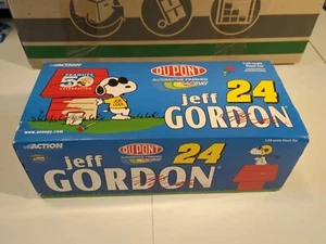 2000 Brookfield #24 Jeff Gordon Brushed Metal Set Snoopy Joe Cool / Peanuts 50th - Picture 1 of 4
