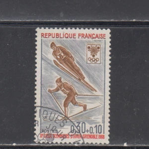 FRANCE :  1968 - USED  - SCOTT # B411  OLYMPICS - Picture 1 of 1