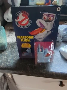 GHOSTBUSTERS FEARSOME FLUSH GHOST RETRO FIGURE *DISTRESSED PKG - Picture 1 of 6
