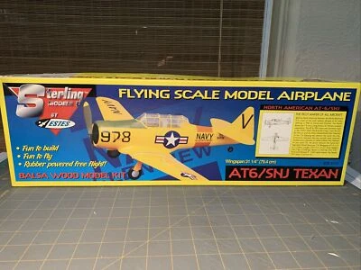 Sterling Models AT-6 Texan Kit Over 31 “Wingspan WW2 Trainer U.S Army Navy - Image 1 of 4