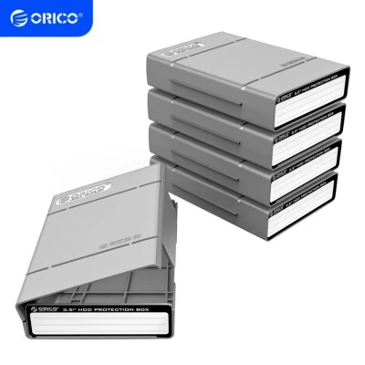 ORICO 5Pcs 3.5'' Hard Drive Case Shockproof Storage Bag for HDD Hard Drive Case - Image 1 of 4