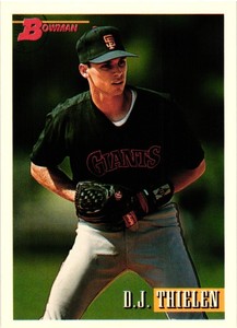 1993 Bowman Set Break #224 D.J. Thielen Near Mint - Free Shipping