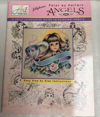 Paint by Pattern Angels Tole Decorative Painting Booklet Patterns Jillybeans - Image 1 of 3