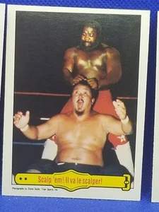 1985 OPC WRESTLING #24 Scalp 'Em! NRMT AA3497 - Picture 1 of 1