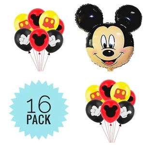 Mickey Mouse Geburtstagsparty Ballons Dekorationen KOSTENLOSER VERSAND! - Bild 1 von 3