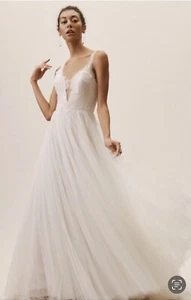 Wtoo by Watters Mercer Wedding Gown size 15 (16) BHLDN Plus Tulle NWT - Picture 1 of 7
