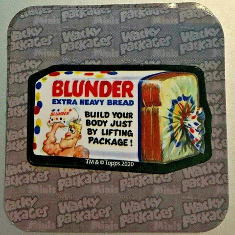 WACKY PACKAGES MINIS SERIES 1 SUPER IMPULSE U-PICK MINI STICKERS COMBINE SHIP! Cover