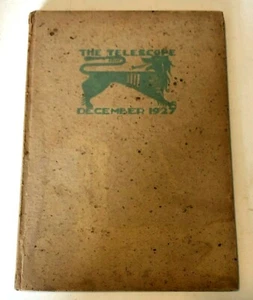 Vintage Yearbook 1927 Galileo High School San Francisco CA 'The Telescope' - Picture 1 of 10