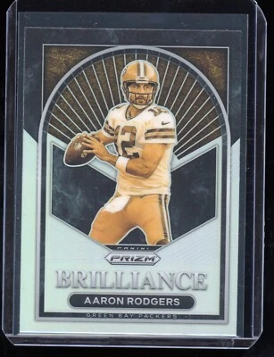 2022 Prizm Brilliance Prizm Silver #6 Aaron Rodgers Green Bay Packers - Image 1 of 2