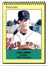1991 Elmira Pioneers ProCards #3272 John Lammon Vallejo California Baseball Card
