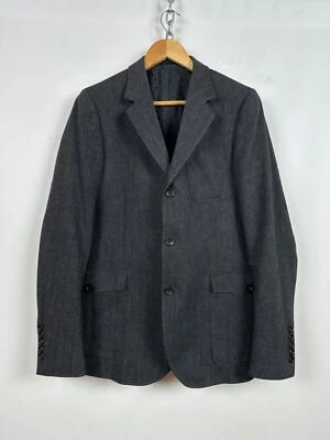 Men's Vintage Gucci x Tom Ford Wool Gray Blazer Size 46R Foto 1 de 4