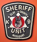 K9 Unit - Clay County Missouri Sheriff's Office patch