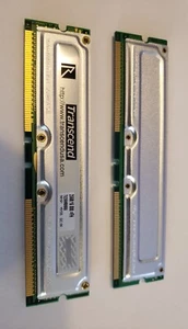 Revised: Transcend (Samsung) 1/2Gb (2 x 256Mb) shielded desktop memory - Picture 1 of 1