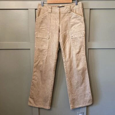 Elie Tahari Wide Leg Corduroy Trouser Pants Size 8 - Image 1 of 4