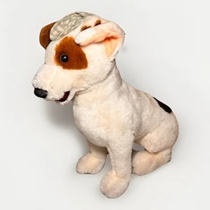 1998 Wishbone PBS Plush Dog Stuffed Animal Jack Russell Terrier W/ Hat Vintage - Picture 1 of 6