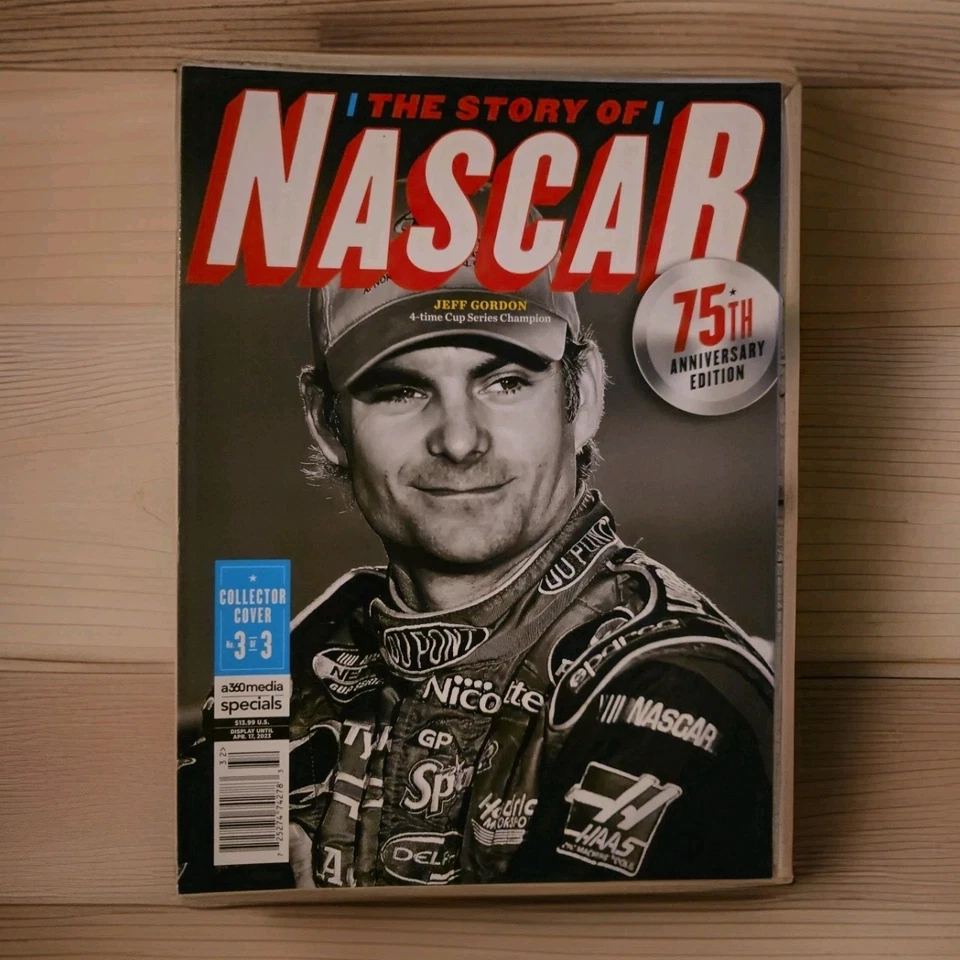 The Story of NASCAR Magazine 75th Anniversary  Jeff Gordon 2023 - Image 1 of 1