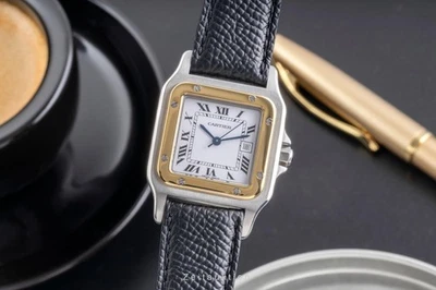 Cartier Santos Carrée LM Stahl / Gold Automatik Herrenuhr Ref. 2961 81036288 - Bild 1 von 4