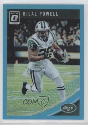 2018 Donruss Optic Aqua Prizm /299 Bilal Powell #75 - Image 1 of 2