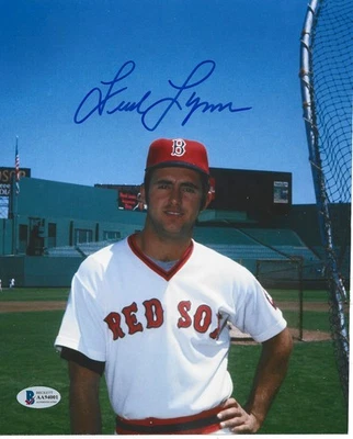 Фотография Фреда Линна с автографом Beckett подлинная - Изображение 1 из 2