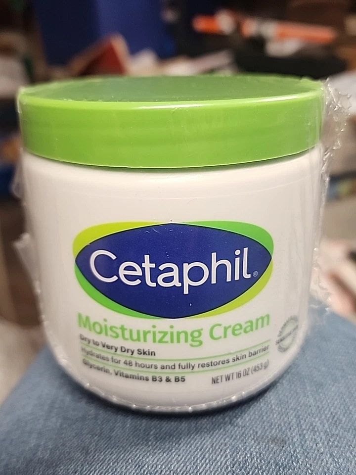 Creme Hidratante Cetaphil Sem Fragrância 16 oz Hidrata Pele Seca Sensível NOVO - Imagem 1 de 1