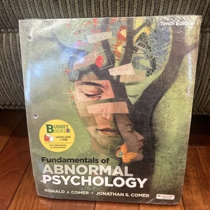 Fundamentals of Abnormal Ronald J Comer Loose Leaf Tenth Edition Sealed - Picture 1 of 12
