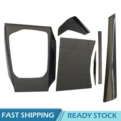 Carbon Fiber interior Trim Cover Set ABS Fits BMW 330i 430i G20 G21 G22 2020-22 Foto 1 de 4