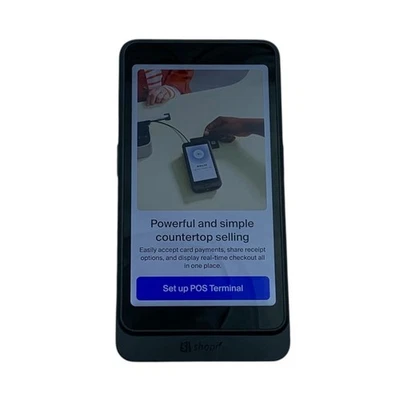 Shopify POS Terminal S2001 Handheld Portable Card Reader & Barcode Scanner - Image 1 of 4