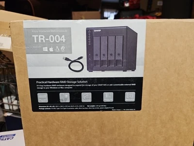 QNAP TR-004 USB 3.0 RAID - 4 x HDD Supported - Serial ATA/600 Controller - RAID - Image 1 of 4