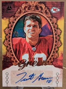 2025 Luminance Portrait Signatures Auto 95/100 Trent Green Kansas City Chiefs - Picture 1 of 1