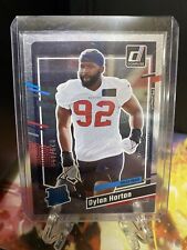 2023 Donruss Dylan Horton Rated Rookie Silver Press Proof /100 #340 Texans