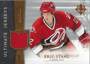 2006-07 Ultimate Collection Jerseys #UJES Eric Staal Jersey/200 - NM-MT