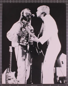 ABBA Benny Andersson Bjorn Ulvaeus Photograph Original Promo Circa Mid 70s #1 - Picture 1 of 12