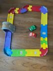VTech track pieces and 2 cars-with sound