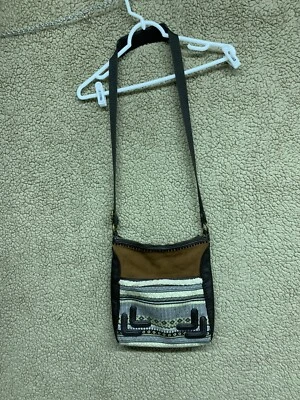 The Sak Hobo Fair Isle Leather Crossbody Shoulder Bag Purse - Image 1 of 4