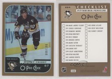 2006-07 O-Pee-Chee Team Checklist Rainbow /100 Sidney Crosby #694