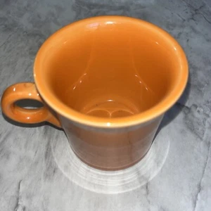 New Beautiful Fiesta Fiestaware Tangerine, Coffee Cup USA - Picture 1 of 3